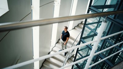 Drie keer per dag de trap op is genoeg beweging